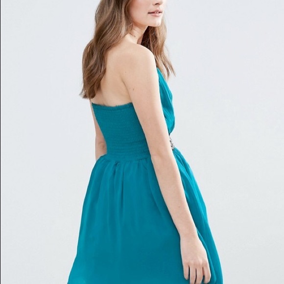 ASOS - NEW Little Mistress Jewel Waist Mini Dress - Picture 3 of 6